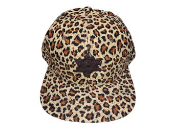 Snapback Flat-Brim Hat - Star - One Of A Kind