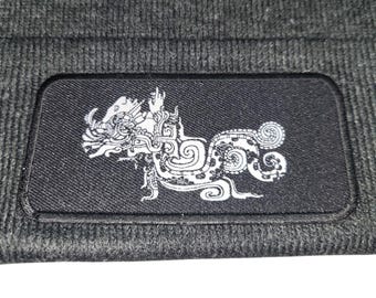 Sock Hat - Vision Serpent (on Charcoal)