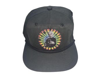 Snapback Flat-Brim Hat - Albert Hofmann