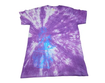 T-Shirt - Xochipilli Aztec Prince of Flowers (Tie-Dye)