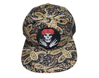 Snapback Flat-Brim Hat - Misfit Bertha