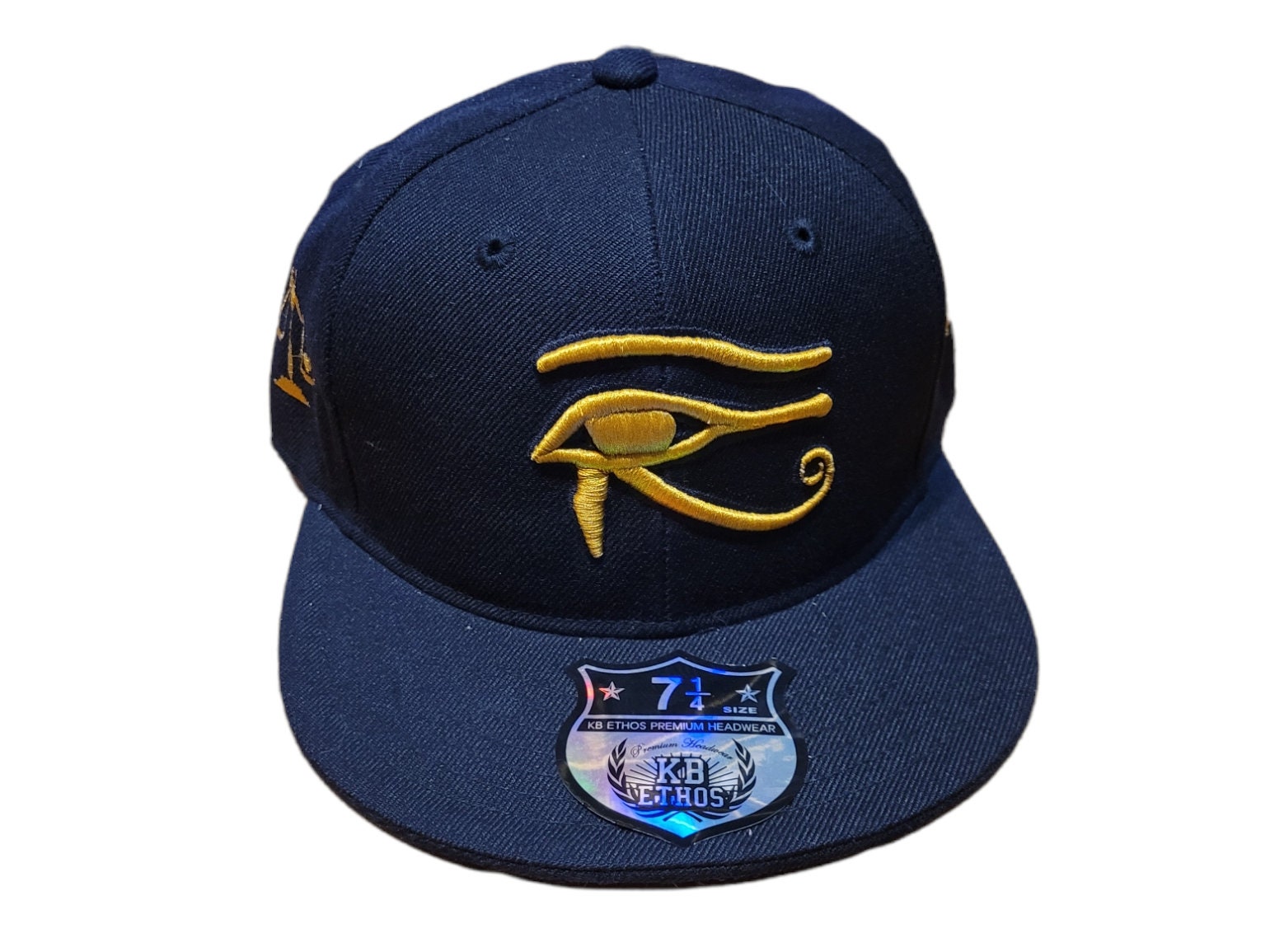 Fitted Flat-brim Hat Eye of Horus Limited Edition SIZE 8 1/8 - Etsy