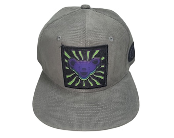 Snapback Flat-Brim Hat - Jerry Bear