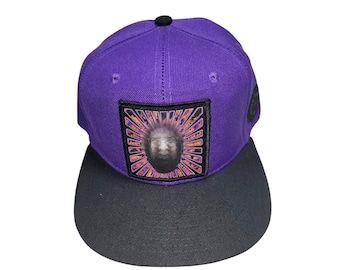 Snapback Flat-Brim Hat - Trippy Jerry