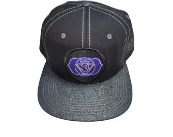Snapback Flat-Brim Hat - Third Eye Chakra
