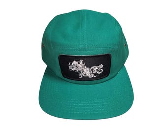 Strap-back Flat-Brim Hat - Vision Serpent