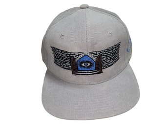 Snapback Flat-Brim Hat - Doors Of Perception - One Of A Kind