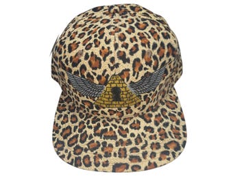 Snapback Flat-Brim Hat - Flying Pyramid - One Of A Kind