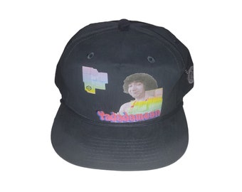 Snapback Flat-Brim Hat - Thizz Face Jerry (on Black)