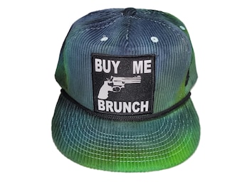 Snapback Flat-Brim Hat - Buy Me Brunch