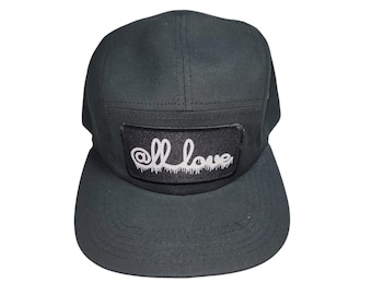 Snapback Flat-Brim Hat - @ll Love