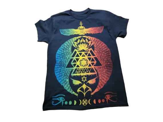 Geometric Chakra - Psychedelic Sacred Geometry T-Shirt Geometric Chakra - Psychedelic Sacred Geometry T-Shirt