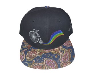 Snapback Flat-Brim Hat - Skuuurtt - One Of A Kind