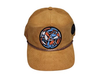 Snapback Bent-Brim Hat - Native Trinity