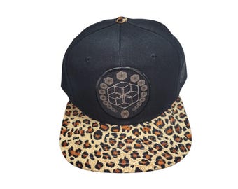 Snapback Flat-Brim Hat - Bones Logo