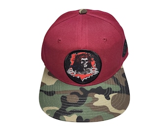 Snapback Flat-Brim Hat - Bertha Brigade