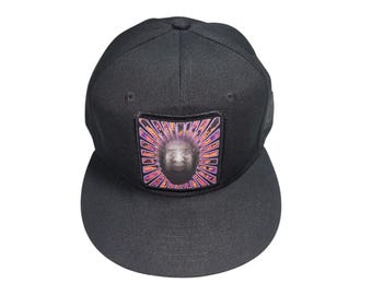 Snapback Flat-Brim Hat - Trippy Jerry