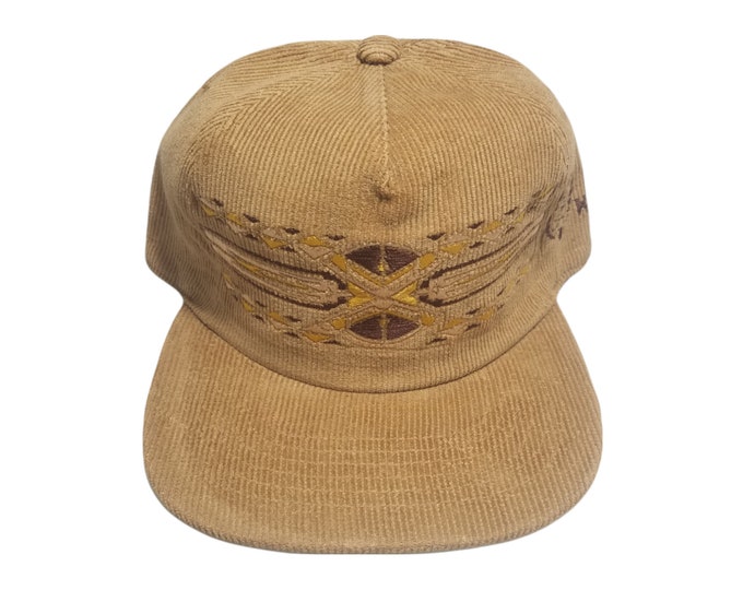 Snapback Flat-Brim Hat - Native - One Of A Kind