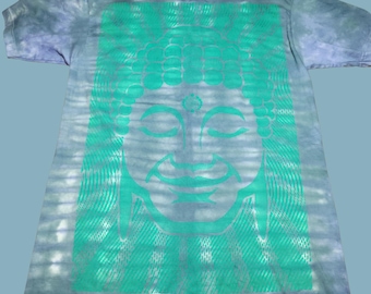 T-Shirt - Optical Buddha (Tie-Dye) - SIZE L TALL