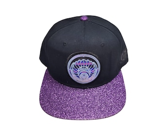 Snapback Flat-Brim Hat - Mayan Crop Circle