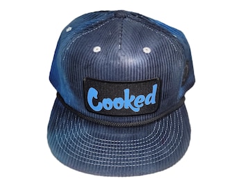 Snapback Flat-Brim Hat - Cooked