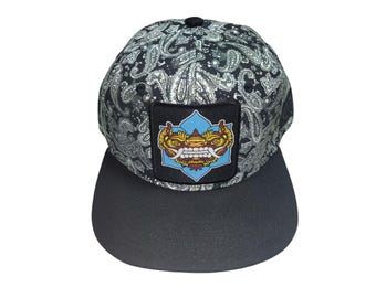 Snapback Flat-Brim Hat - Barong