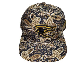 Snapback Flat-Brim Hat - 3D Eye of Horus - One Of A Kind