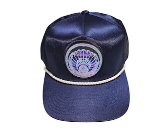 Snapback Bent-Brim Hat - Mayan Crop Circle