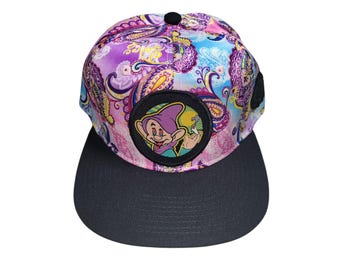 Snapback Flat-Brim Hat - Dopeish