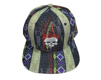 Snapback Flat-Brim Hat - 3D Bertha - One Of A Kind
