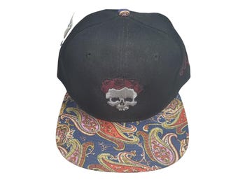 Snapback Flat-Brim Hat - 3D Bertha - One Of A Kind