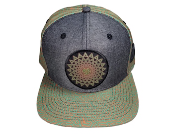 Snapback Flat-Brim Hat - Infinite Possibilities