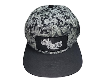 Snapback Flat-Brim Hat - Vision Serpent