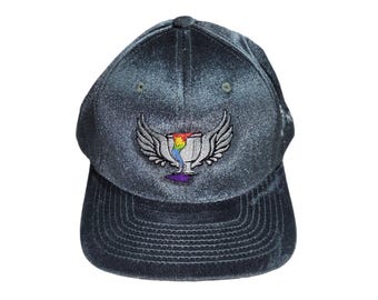 Snapback Bent-Brim Hat - Comes A Time - One Of A Kind