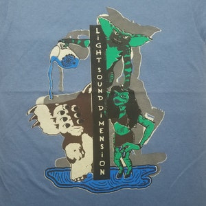 T-Shirt - Gremlins Own The Night (on Slate Blue)
