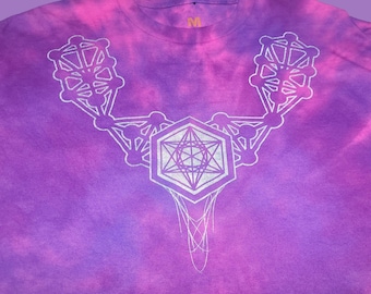 T-Shirt - Metatron's Chain (Tie Dye)