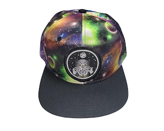 Snapback Flat-Brim Hat - Owl Seer