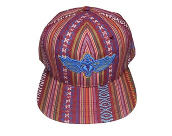 Snapback Flat-Brim Hat - Scarab - One Of A Kind