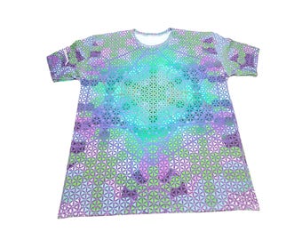 Men's T-Shirt - Flower Of Life Expansion (Cotton Shirt)