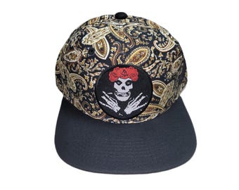 Snapback Flat-Brim Hat - Misfit Bertha