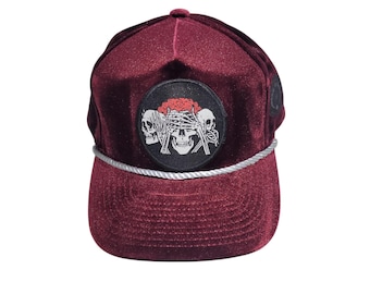 Snapback Bent-Brim Hat - No Evil