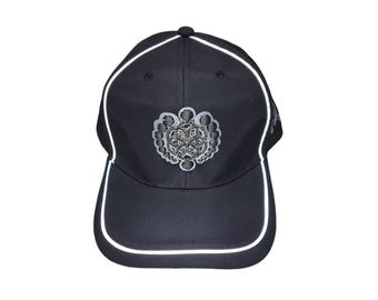 Snapback Bent-Brim Hat - 3D Logo - One Of A Kind