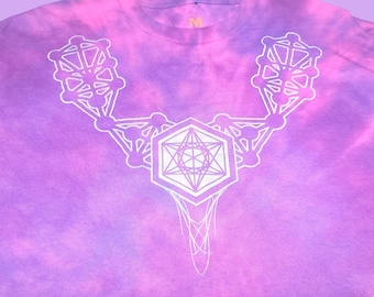 T-Shirt - Metatron's Chain (Tie Dye)