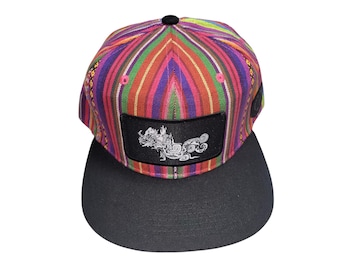 Snapback Flat-Brim Hat - Vision Serpent
