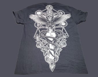 T-Shirt - Gold Soul (on Black)