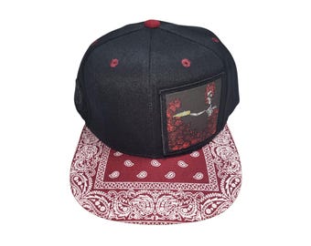Snapback Flat-Brim Hat - Bertha With A 40