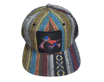 Snapback Flat-Brim Hat - Too Much Too Fast