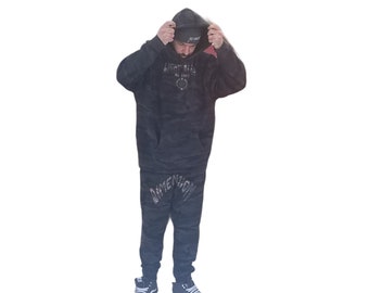 Sweat Suit - Light Sound Dimension Camo Drip