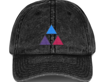 Buckle-Back Bent-Brim Dad Hat - Fire