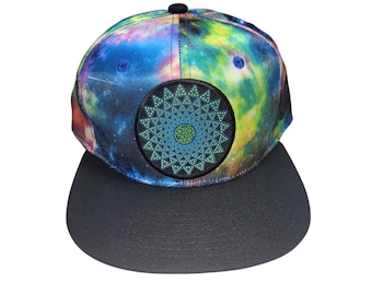 Snapback Flat-Brim Hat - Infinite Possibilities